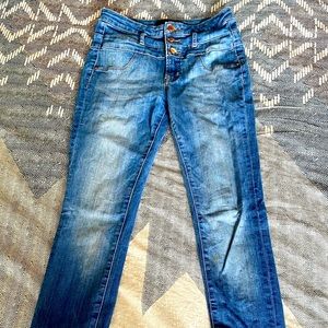 High Waisted Skinny Jeans